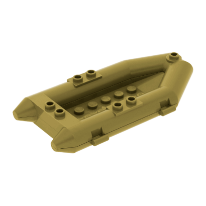 Для Судна Lego Основа Rubber Raft Small 30086 75977 6016453 Olive Green Б/У - Retromagaz