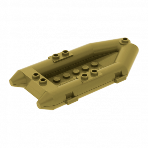 Для Судна Lego Основа Rubber Raft Small 30086 75977 6016453 Olive Green Б/У - Retromagaz