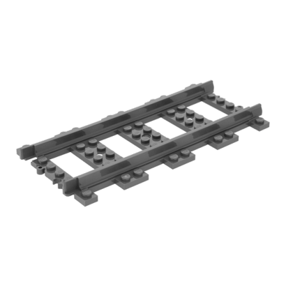 Для Поезда Lego Рельсы Straight 53401 17275 4279714 6037688 6070018 Dark Bluish Grey Б/У - Retromagaz