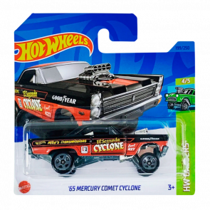 Машинка Базовая Hot Wheels '65 Mercury Comet Cyclone Gassers 1:64 HKH62 Black