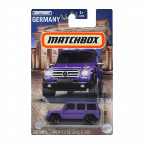 Тематична Машинка Matchbox Mercedes-Benz G 550 Germany 1:64 HVV05/HVV37 Purple - Retromagaz