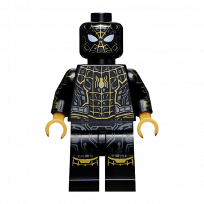 Фигурка Lego Marvel Spider-Man Black and Gold Suit Super Heroes sh0774 Б/У - Retromagaz