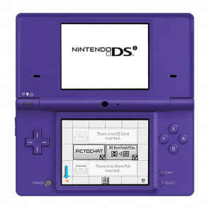 Консоль Nintendo DS i Модифікована 1GB Purple + 10 Вбудованих Ігор Б/У