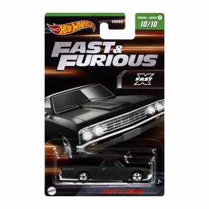 Тематична Машинка Hot Wheels Chevy El Camino Fast & Furious 1:64 HNR88/HNT10 Black - Retromagaz