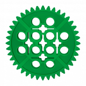 Technic Lego Шестерня 40 Tooth 3649 34432 4120109 Green Б/У