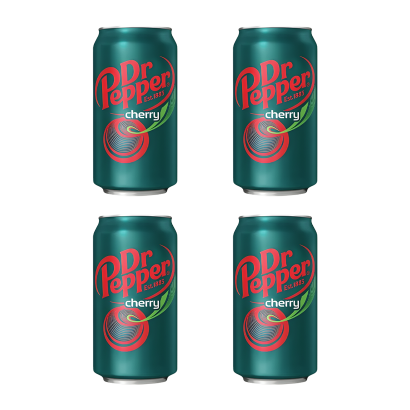 Набор Напиток Dr Pepper Cherry 330ml 4шт - Retromagaz