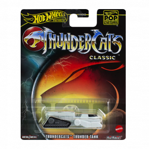 Машинка Premium Hot Wheels Thunder Tank Thundercats Pop Culture 1:64 HVJ53 White - Retromagaz