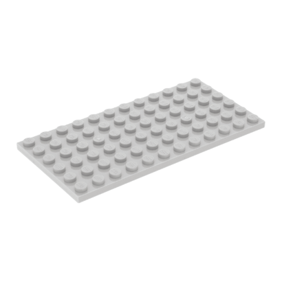 Пластина Lego Звичайна 6 x 12 3028 302802 4211400 Light Bluish Grey 4шт Б/У - Retromagaz