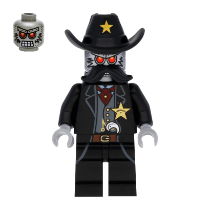 Фигурка Lego The Lego Movie Sheriff Not-a-robot Cartoons tlm023 Б/У - Retromagaz