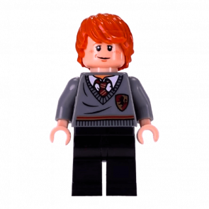 Фігурка Lego Harry Potter Ron Weasley Gryffindor Stripe and Shield Torso Films hp112 Б/У