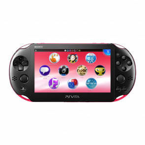 Консоль Sony PlayStation Vita Slim Модифікована 64GB Pink Black + 5 Вбудованих Ігор Б/У