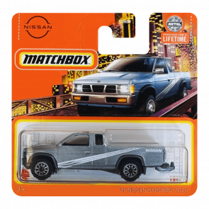 Машинка Большой Город Matchbox '95 Nissan Hardbody (D21) Metro 1:64 HVN81 Grey - Retromagaz