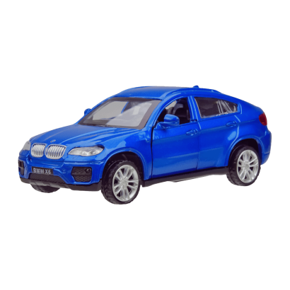 Машинка Автопром BMW X6 1:43 Blue - Retromagaz