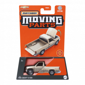 Тематическая Машинка Matchbox 1995 Chevy C1500 Moving Parts 1:64 FWD28/HVM83 Gold - Retromagaz