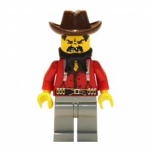 Фигурка Lego Western Bandit 2 Adventure ww008 Б/У - Retromagaz