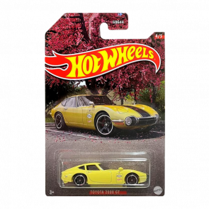 Тематична Машинка Hot Wheels Toyota 2000 GT Japanese Classics 1:64 HLK15 Yellow - Retromagaz