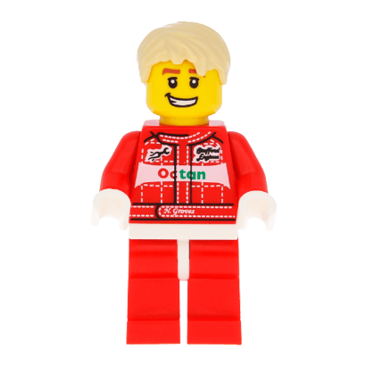 Фігурка Lego Series 3 Race Car Driver Collectible Minifigures col040 1 Б/У - Retromagaz