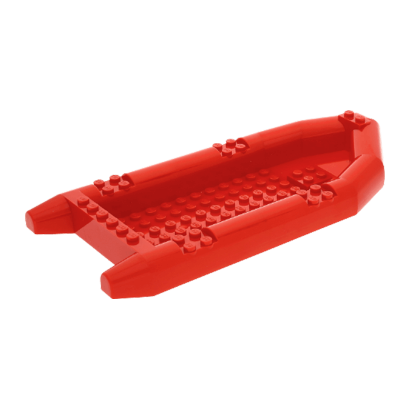 Для Судна Lego Основа Rubber Raft Large 62812 4571142 6100961 Red Б/У - Retromagaz