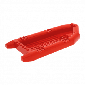 Для Судна Lego Основа Rubber Raft Large 62812 4571142 6100961 Red Б/У