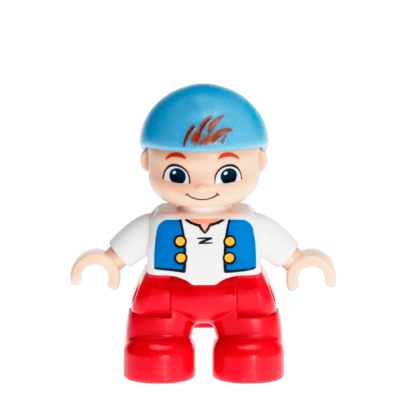 Фигурка Lego Boy Cubby Never Land Pirates Duplo 47205pb027 Б/У - Retromagaz