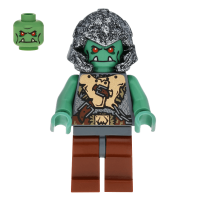 Фігурка Lego Fantasy Era Troll Warrior 2 Castle cas365 Б/У - Retromagaz