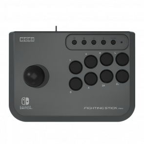 Контролер Дротовий Hori Switch Fighting Stick Mini NSW-149U Grey Б/У - Retromagaz