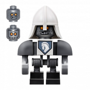 Фігурка Lego Denizens of Knighton Lance Bot White Helmet Nexo Knights nex091 Б/У