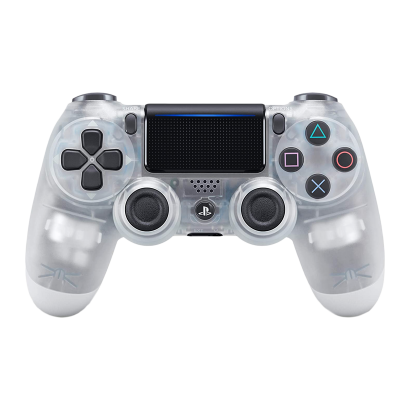 Геймпад Беспроводной Sony PlayStation 4 DualShock 4 Version 2 Crystal Б/У - Retromagaz