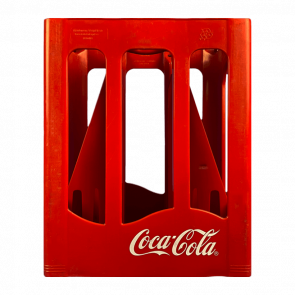 Ящик Coca-Cola Б/У 29х38х35 см 6 Стеклянных Бутылок 1L Б/У