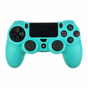 Чохол Силіконовий RMC PlayStation 4 Turquoise Новий - Retromagaz