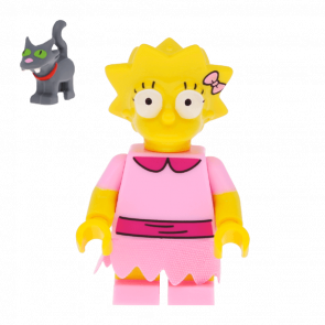 Фігурка Lego The Simpsons Lisa with Snowball II Cartoons colsim2-3 Новий - Retromagaz