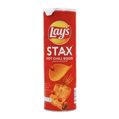 Чипсы Lay's Stax Hot Chilli Squid 100g - Retromagaz