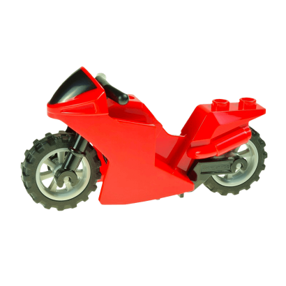 Транспорт Lego Мотоцикл Sport Bike 18895c02pb01 6104010 6228549 6104030 6298539 Red Б/У - Retromagaz