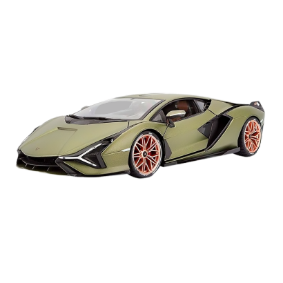 Машинка Bburago Lamborghini Sian FKP 37 1:24 Green - Retromagaz