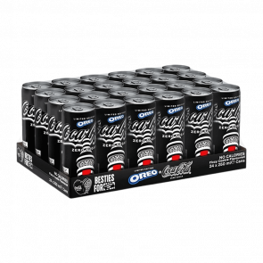 Набор Напиток Coca-Cola x Oreo Limited Edition Zero Sugar 250ml 24шт - Retromagaz