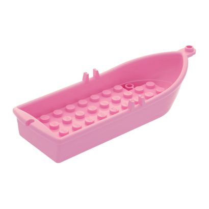 Для Судна Lego Основа Boat 14 x 5 x 2 2551 21301 6056483 Bright Pink Б/У - Retromagaz