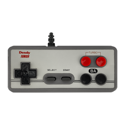 Геймпад Дротовий Steepler Famicom Dendy Version 1 90х Grey 1.5m Б/У - Retromagaz