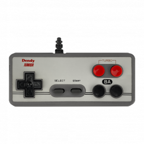 Геймпад Проводной Steepler Famicom Dendy Version 1 90х Grey 1.5m Б/У - Retromagaz