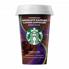 Напиток Starbucks Кофейный Chocolate Hazelnut Flavour Cappuccino 220ml - Retromagaz