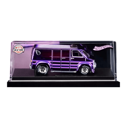 Машинка Premium Hot Wheels Dodge Tradesman Red Line Club RLC 1:64 HGK78 Purple - Retromagaz