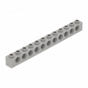 Technic Lego Кубик 4шт 1 x 12 3895 4195006 4211860 Light Bluish Grey Б/У