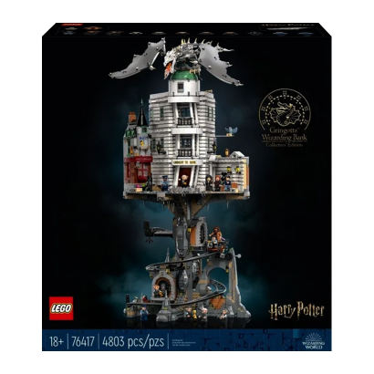 Конструктор Lego Волшебный банк Гринготтс Harry Potter 76417 Новый - Retromagaz