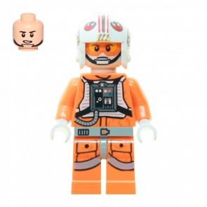 Фигурка Lego Джедай Luke Skywalker Pilot Printed Legs Star Wars sw0461 Б/У