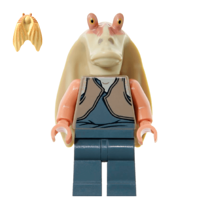 Фигурка Lego Другое Jar Jar Binks Printed Head Star Wars sw0301 1 Б/У - Retromagaz