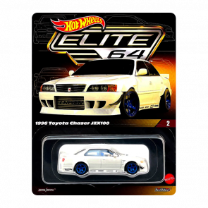 Машинка Premium Hot Wheels 1996 Toyota Chaser JZX100 Elite 64 1:64 HGW10 White - Retromagaz