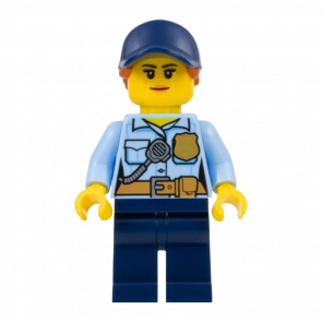 Фигурка Lego Police 973pb2663 Officer Female City cty0992 1 Б/У