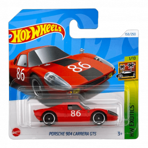 Машинка Базова Hot Wheels Porsche 904 Carrera GTS Exotics 1:64 HTD94 Red - Retromagaz