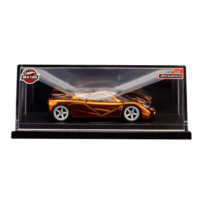 Машинка Premium Hot Wheels McLaren F1 Red Line Club RLC 1:64 HGK75 Orange - Retromagaz