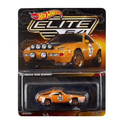 Машинка Premium Hot Wheels Porsche 928 Safari Elite 64 1:64 HNJ58 Orange - Retromagaz