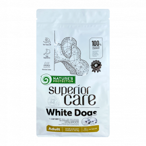 Сухой Корм для Собак Nature's Protection Superior Care White Dogs Grain Free Adult Small&Mini Breeds Ягненок 1,5kg